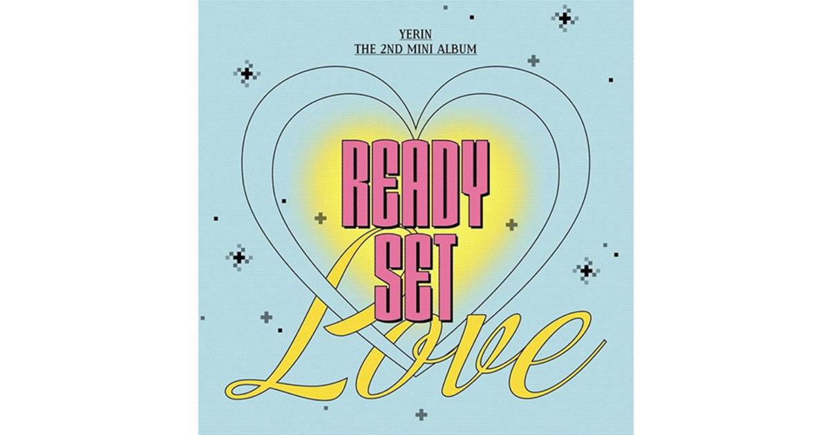 YERIN - Ready, Set, Love - KPOP ALBUMS/Artistes féminins